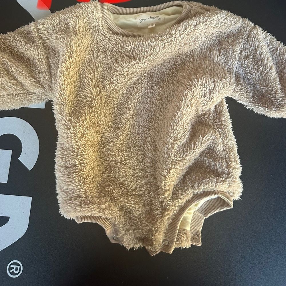 Forever French Baby teddy romper